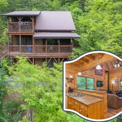 Firefly Lodge w Mountain Views, Firepit, Fireplace